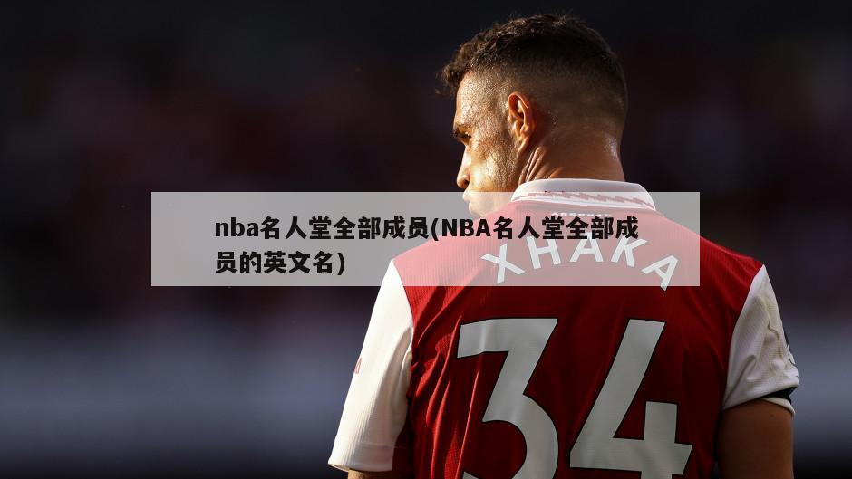 nba名人堂全部成员(NBA名人堂全部成员的英文名)