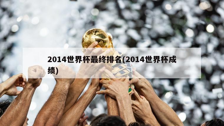 2014世界杯最终排名(2014世界杯成绩)